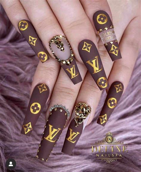 lv press on nails|louis vuitton press on nail design.